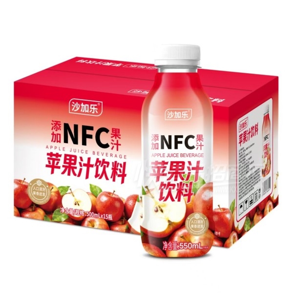 ɳ����NFC��֭ƻ��֭550ml��15