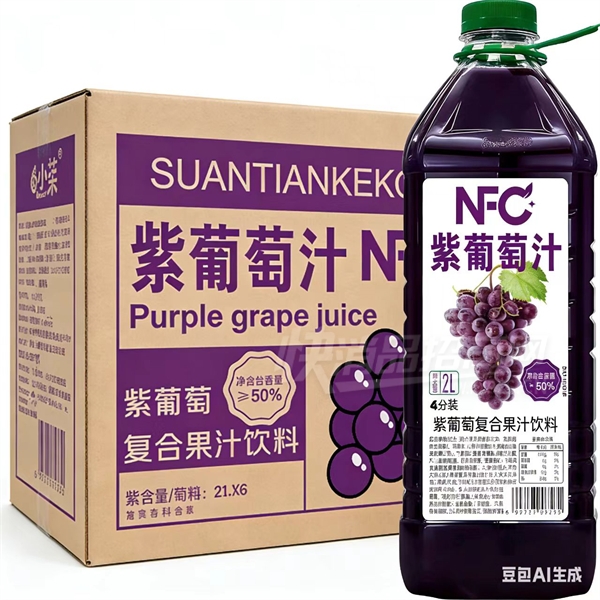 ��С��NFC��֭������֭��֭����2L��6ƿ