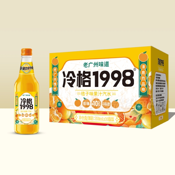 ���1998̼�����Ϲ�֭��ˮ����ζ358ml��20ƿ��Ʒͼ