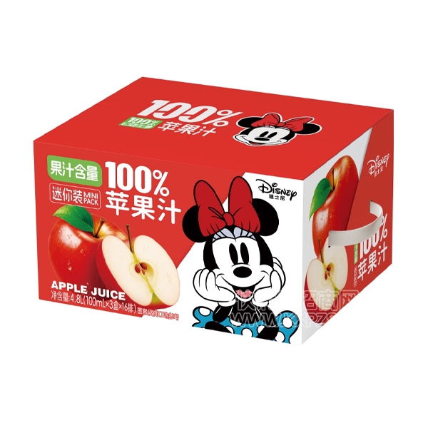 ��ʿ���ͯ��֭ƻ��֭��֭����100ml��3�С�16�Ų�Ʒͼ