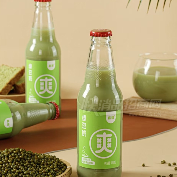 嘉碧绿豆奶植物蛋白饮料300ml