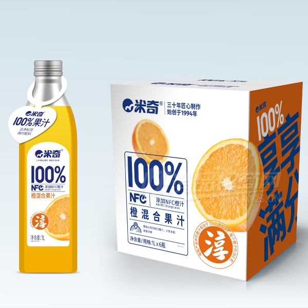 ����1L����ƿNFC��֭��֭1L��6