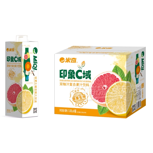 ����ӡ��C�򸴺Ϲ�֭�����֭˫��֭1.08L��8ƿ