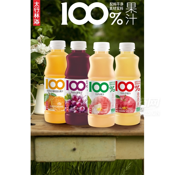 ̫���ֺ�NFC��֭��Ʒ600ml