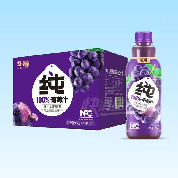 ��Ӯ100%����֭450mlX15ƿ����֭���ϲ�Ʒͼ