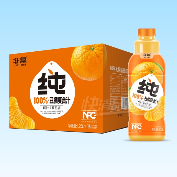 ��Ӯ���ٸ���֭1.25L��6����֭���ϲ�Ʒͼ