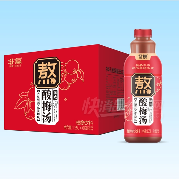 ��Ӯ��÷��ֲ������1.25L��6����֭���ϲ�Ʒͼ