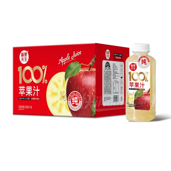 ԥ���ù�֭ƻ��֭450ml��15ƿ��Ʒͼ