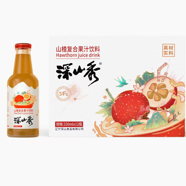 ��ɽ��ɽ髸��Ϲ�֭����330mlX12ƿ