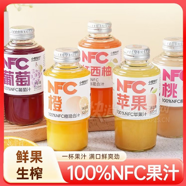 С����ԼNFC��֭���ϸ��Ϲ�֭320ml��Ʒͼ