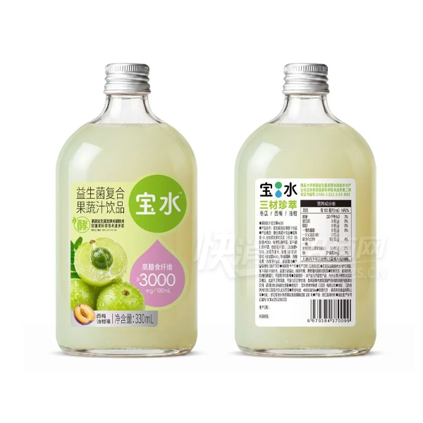 ��ˮ���������Ϲ���֭��Ʒ��÷�͸�ζ330ml