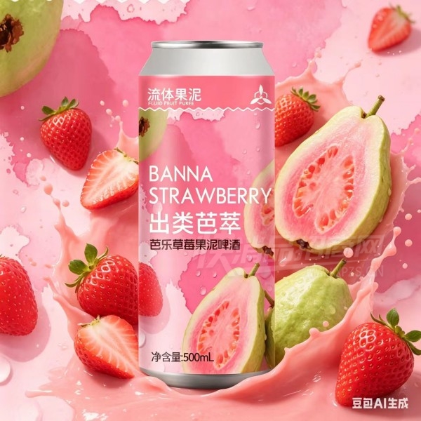 ������ֲ�ݮ����ơ��500ml��Ʒͼ