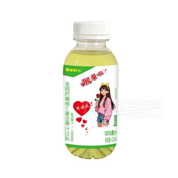 �ȶ����Ľ������άC���Ϲ�֭����420mlƿװ��Ʒͼ