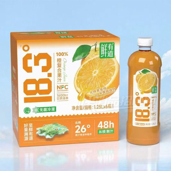 ���е�NFC��֭��֭1.25L��6��Ʒͼ