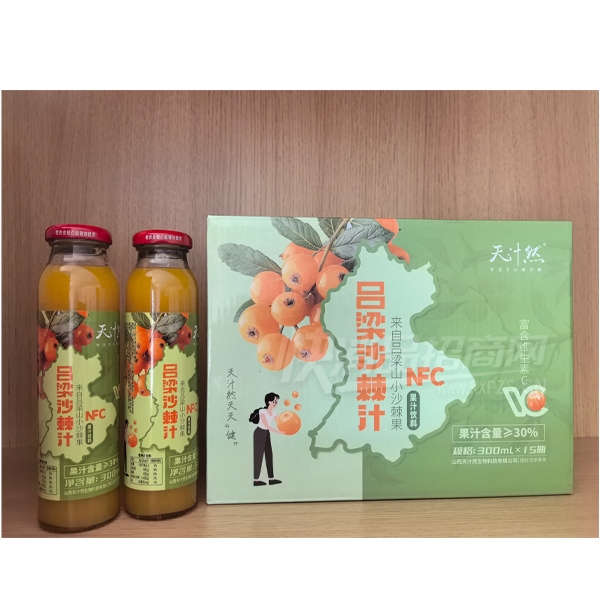 ��֭Ȼ����ɳ��֭��֭����300ml��15ƿ