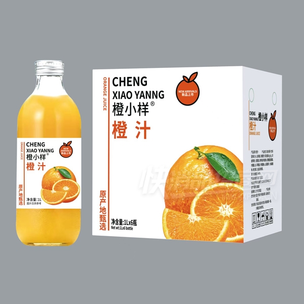 ��С����֭���ϳ�֭1L��6ƿ��Ʒͼ