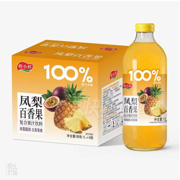 ��С�����Ϲ�֭���Ϸ�������֭1L��6ƿ��Ʒͼ